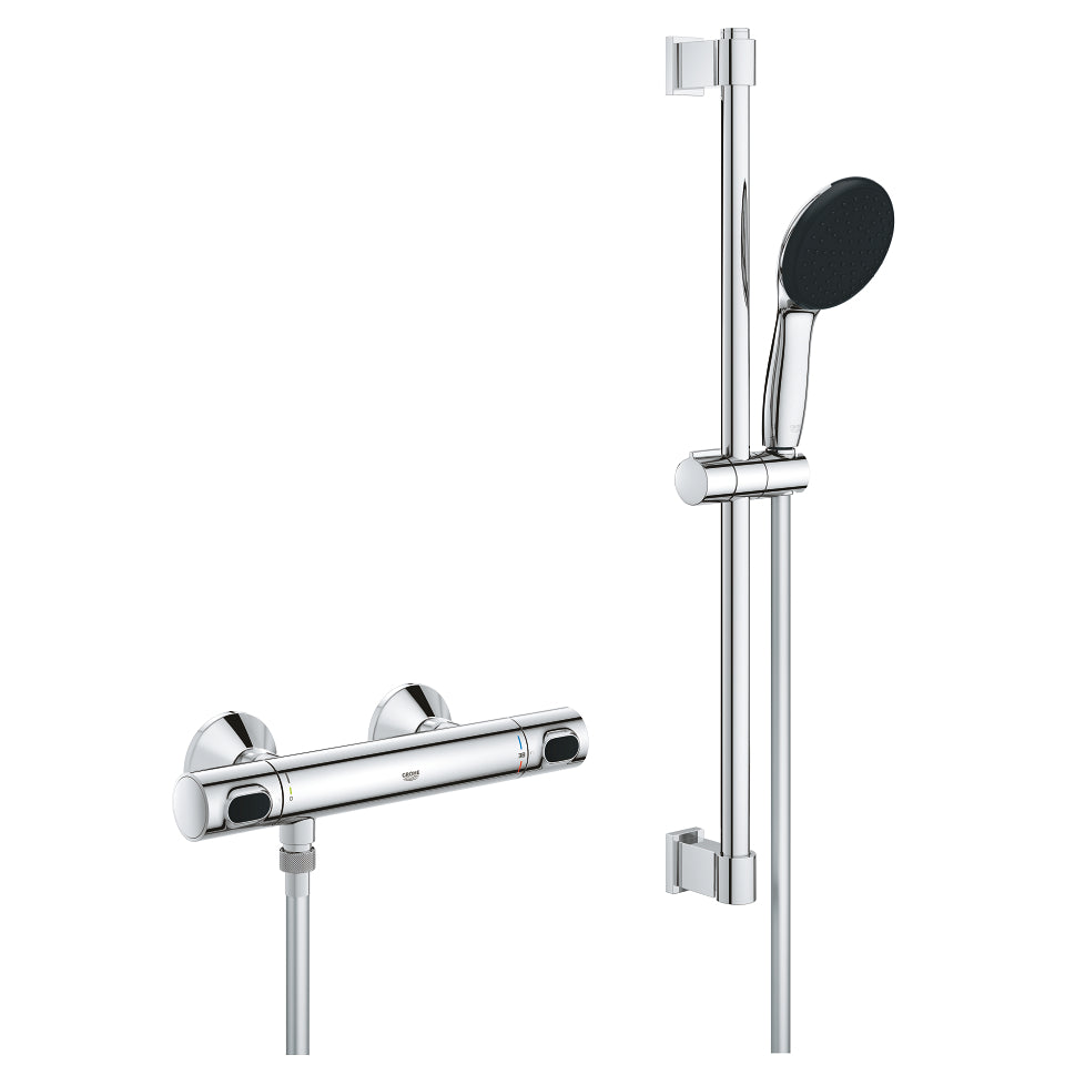 Ensemble de douche avec mitigeur thermostatique GROHE