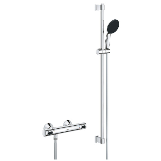 Ensemble de douche avec mitigeur thermostatique GROHE