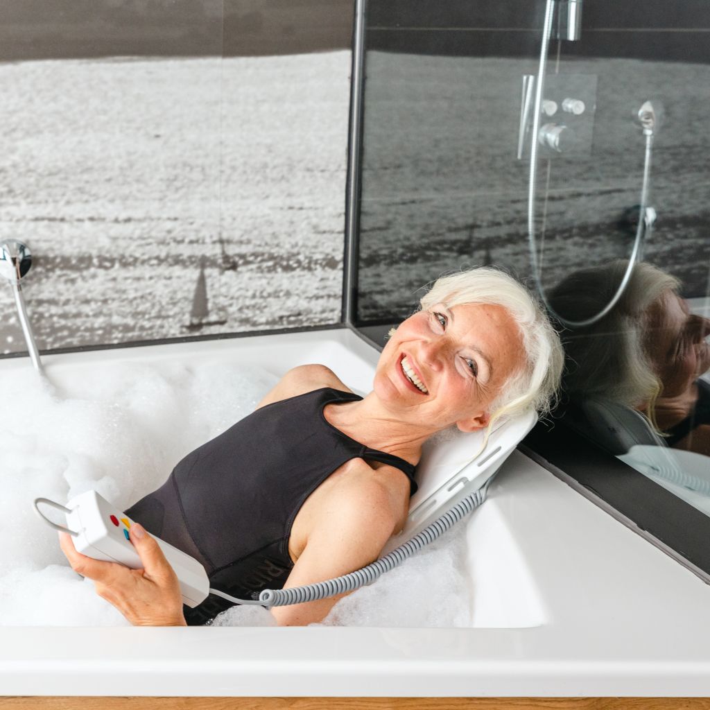 Siège élévateur de bain électrique Bellavita – 🛁 Confort & sécurité sans installation