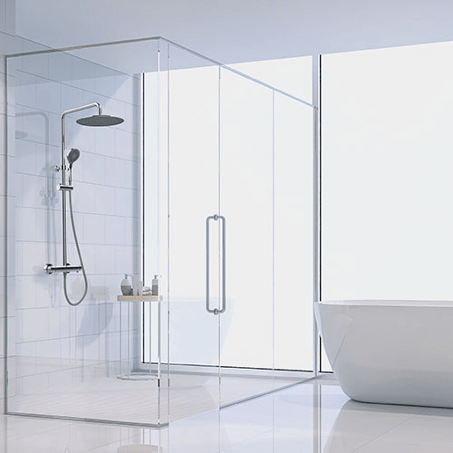 Colonne de douche thermostatique (Pluie + Main) BLAUTHERM