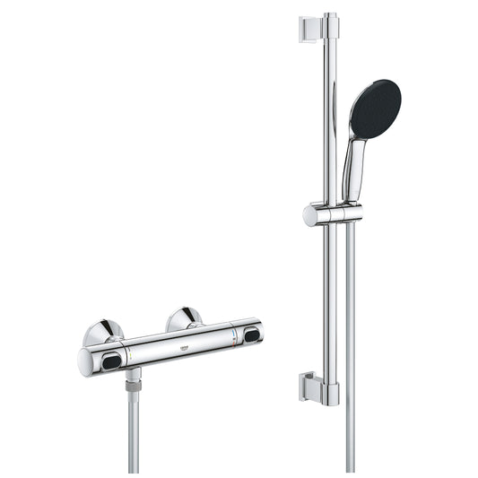Ensemble de douche avec mitigeur thermostatique GROHE