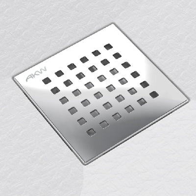 Cache bonde Inox pour receveurs